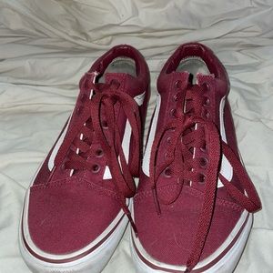 Maroon Vans